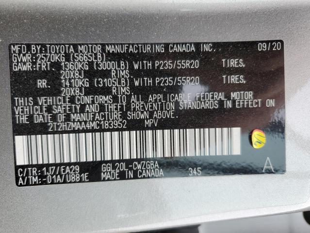 Photo 11 VIN: 2T2HZMAA4MC183952 - LEXUS RX350 