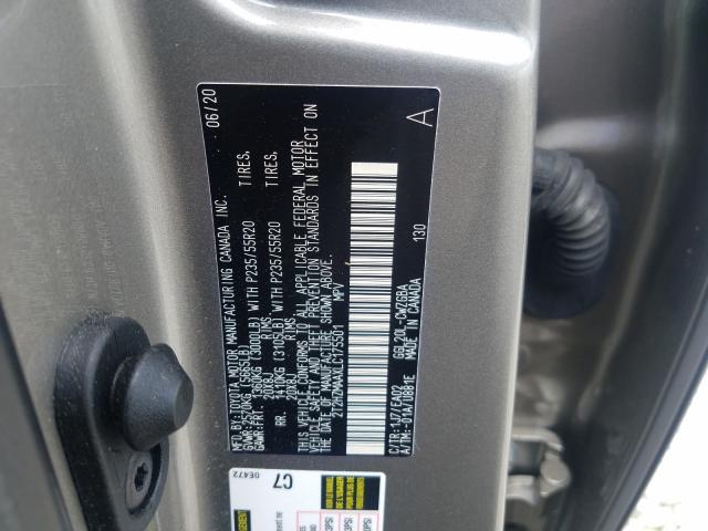 Photo 9 VIN: 2T2HZMAAXLC175501 - LEXUS RX 350 