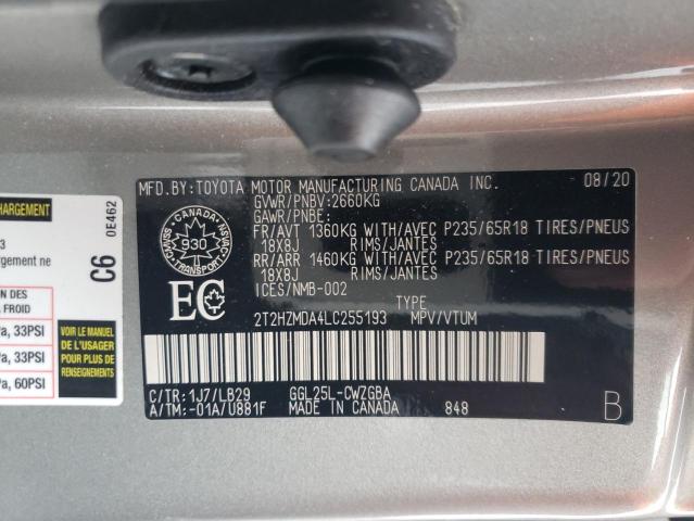 Photo 12 VIN: 2T2HZMDA4LC255193 - LEXUS RX 350 