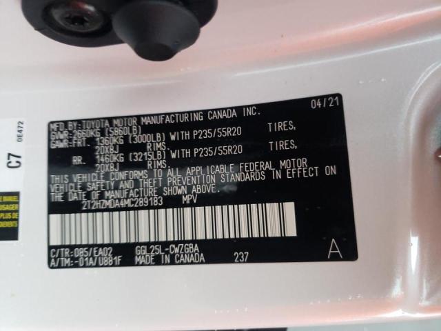 Photo 9 VIN: 2T2HZMDA4MC289183 - LEXUS RX 350 