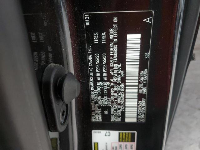 Photo 12 VIN: 2T2HZMDA6NC316899 - LEXUS RX350 