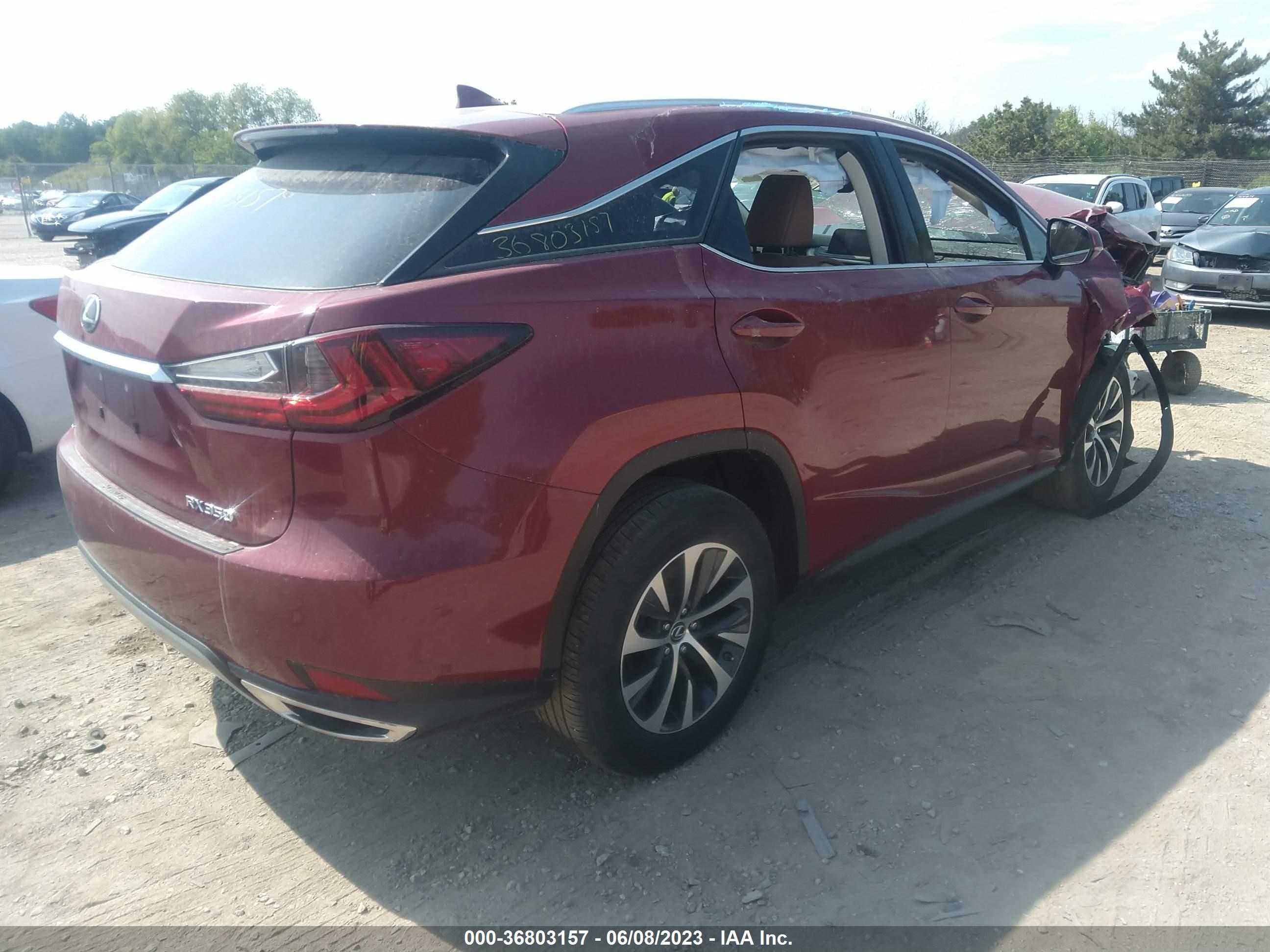 Photo 3 VIN: 2T2HZMDA6NC342788 - LEXUS RX 