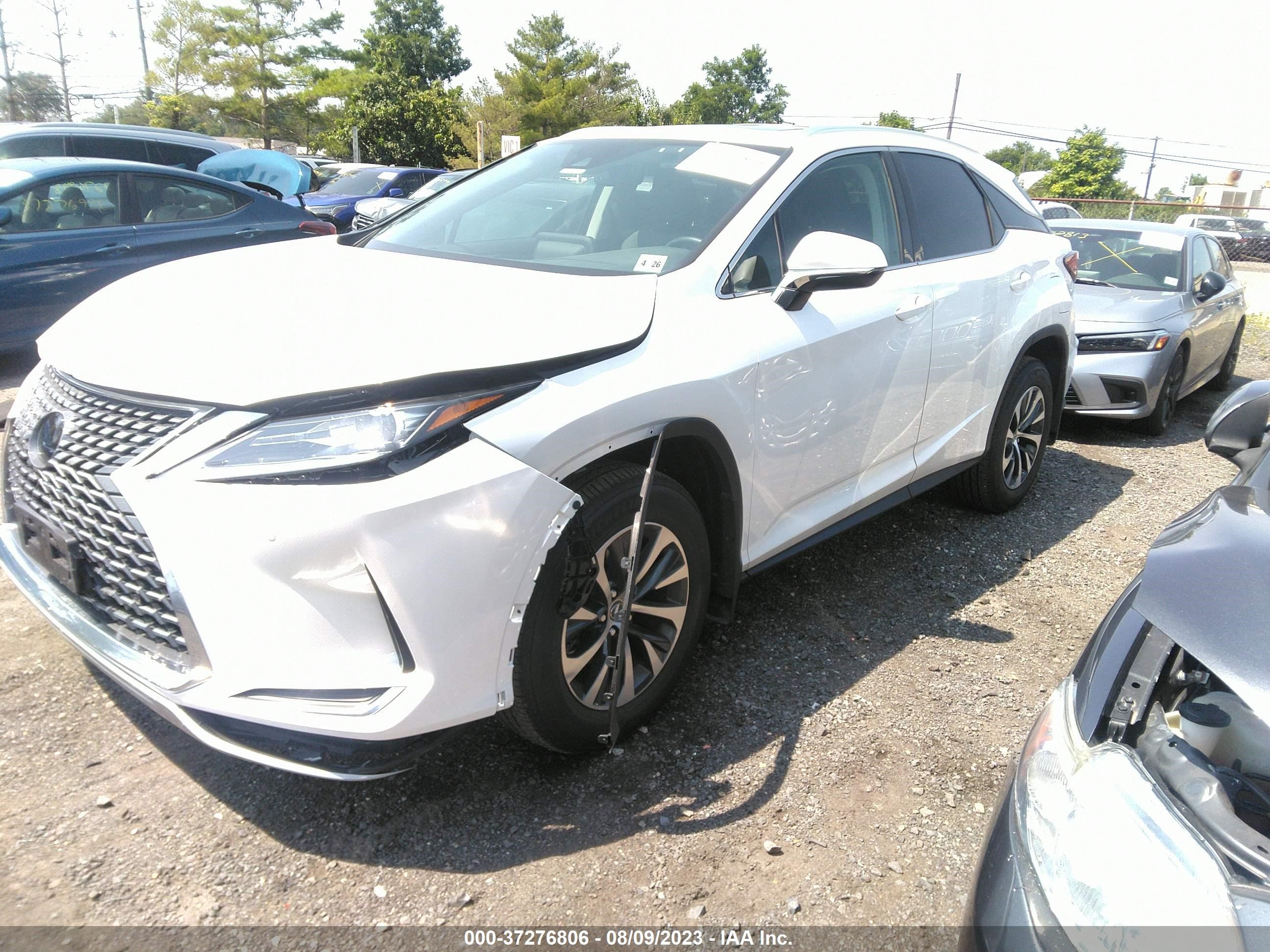 Photo 1 VIN: 2T2HZMDA7MC291607 - LEXUS RX 