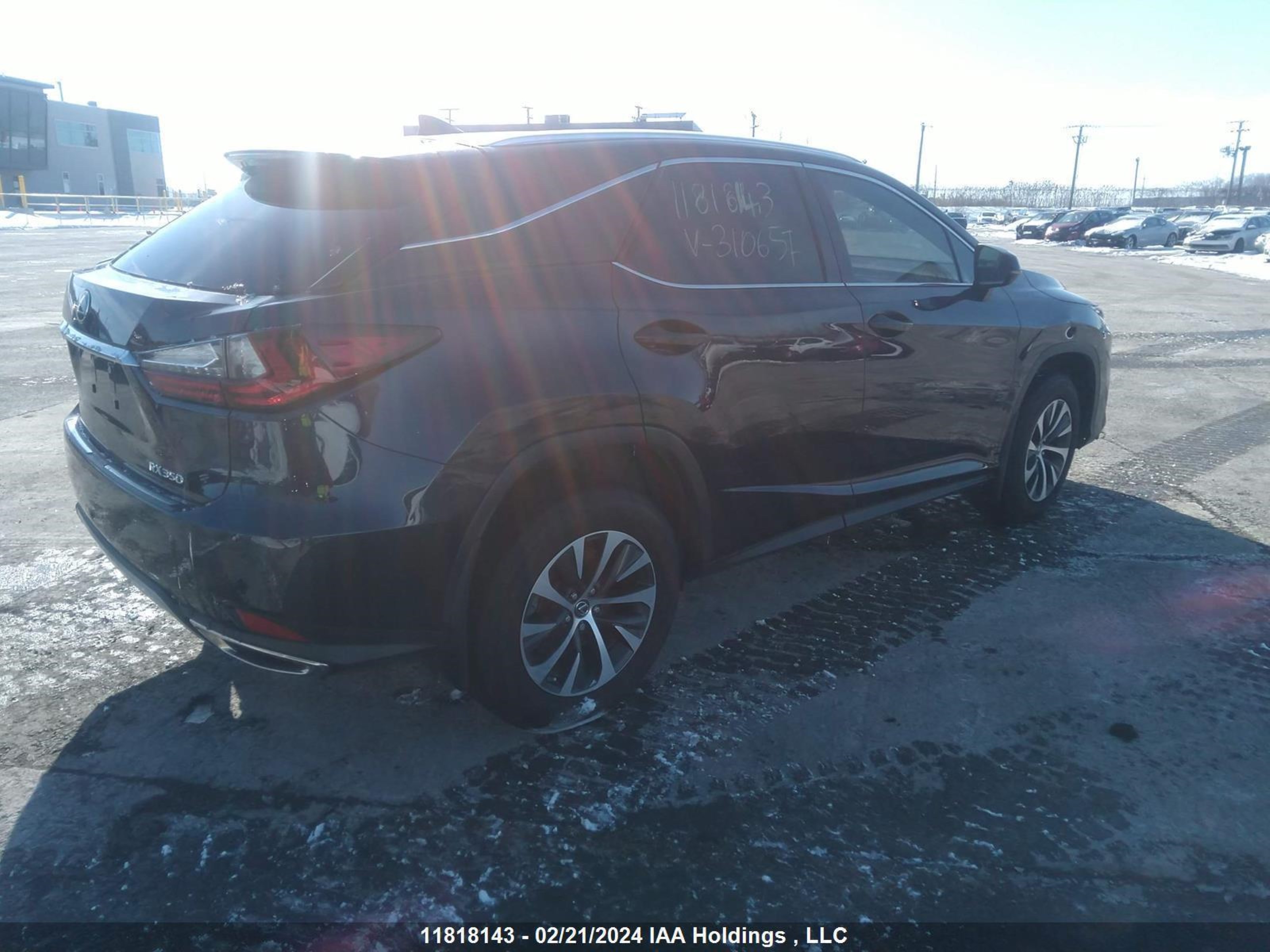 Photo 3 VIN: 2T2HZMDA7NC310657 - LEXUS RX 