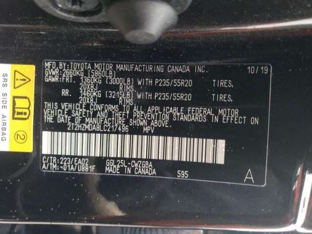 Photo 13 VIN: 2T2HZMDA8LC217496 - LEXUS RX350 