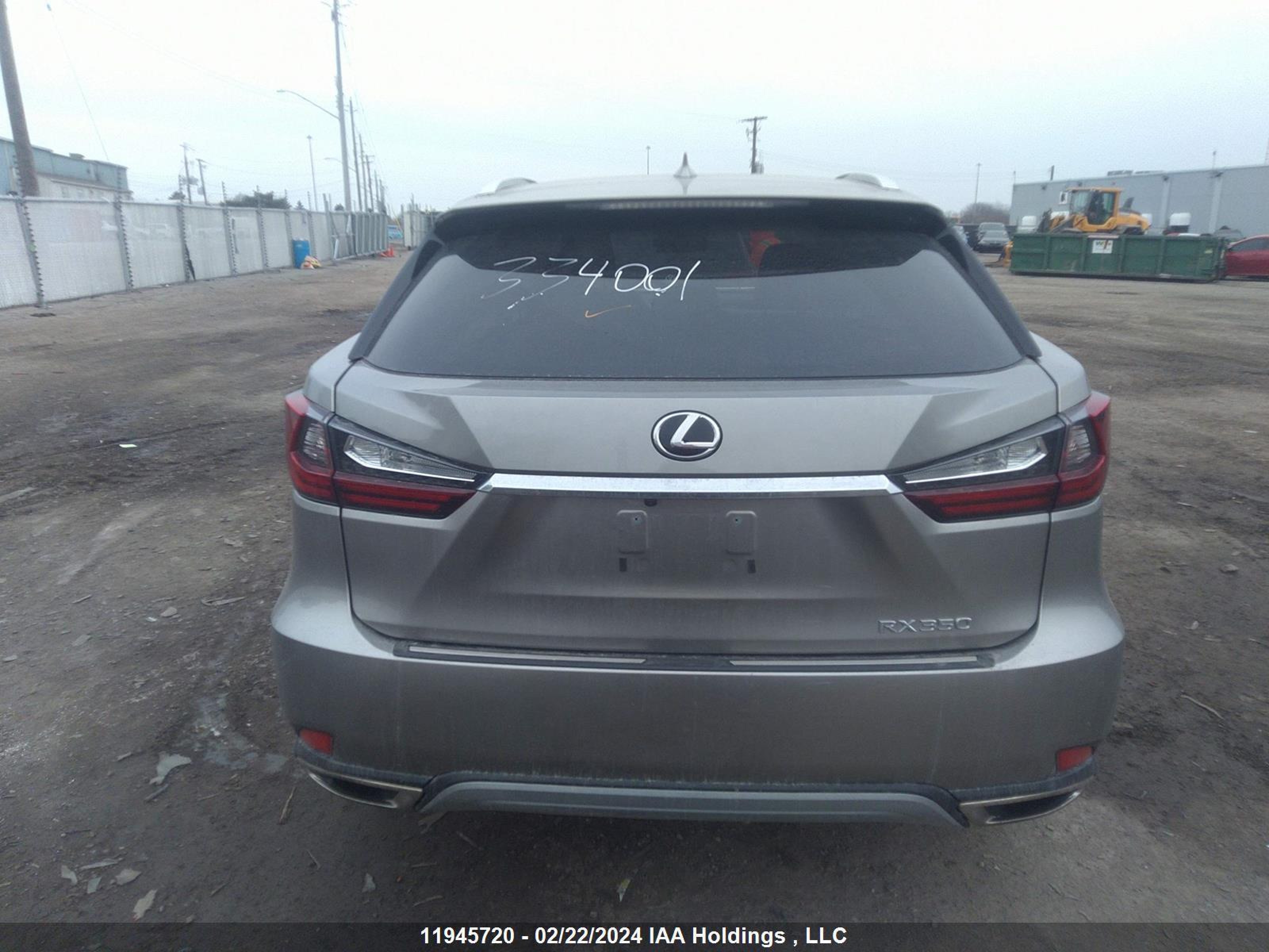 Photo 15 VIN: 2T2HZMDAXNC334001 - LEXUS RX 