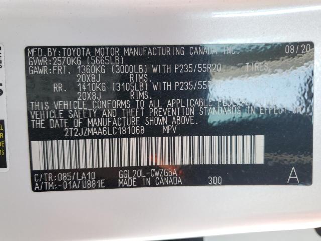 Photo 13 VIN: 2T2JZMAA6LC181068 - LEXUS RX 350 