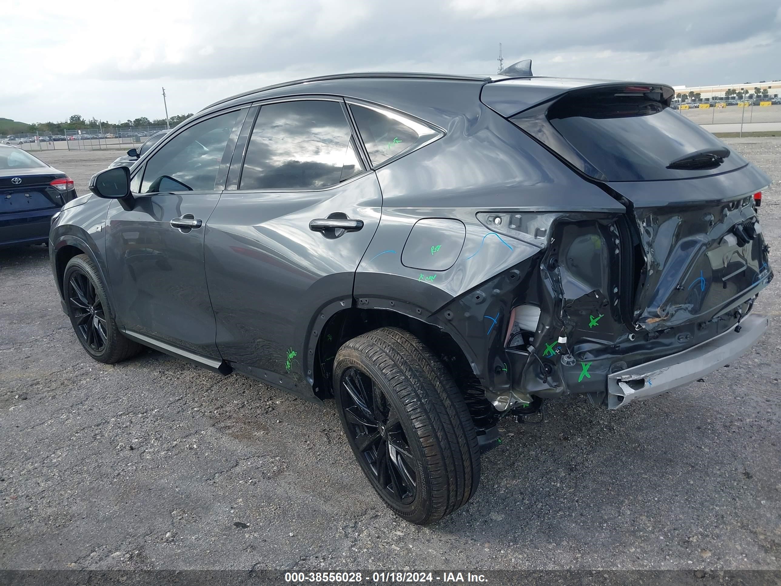 Photo 2 VIN: 2T2KGCEZ0RC040641 - LEXUS NX 