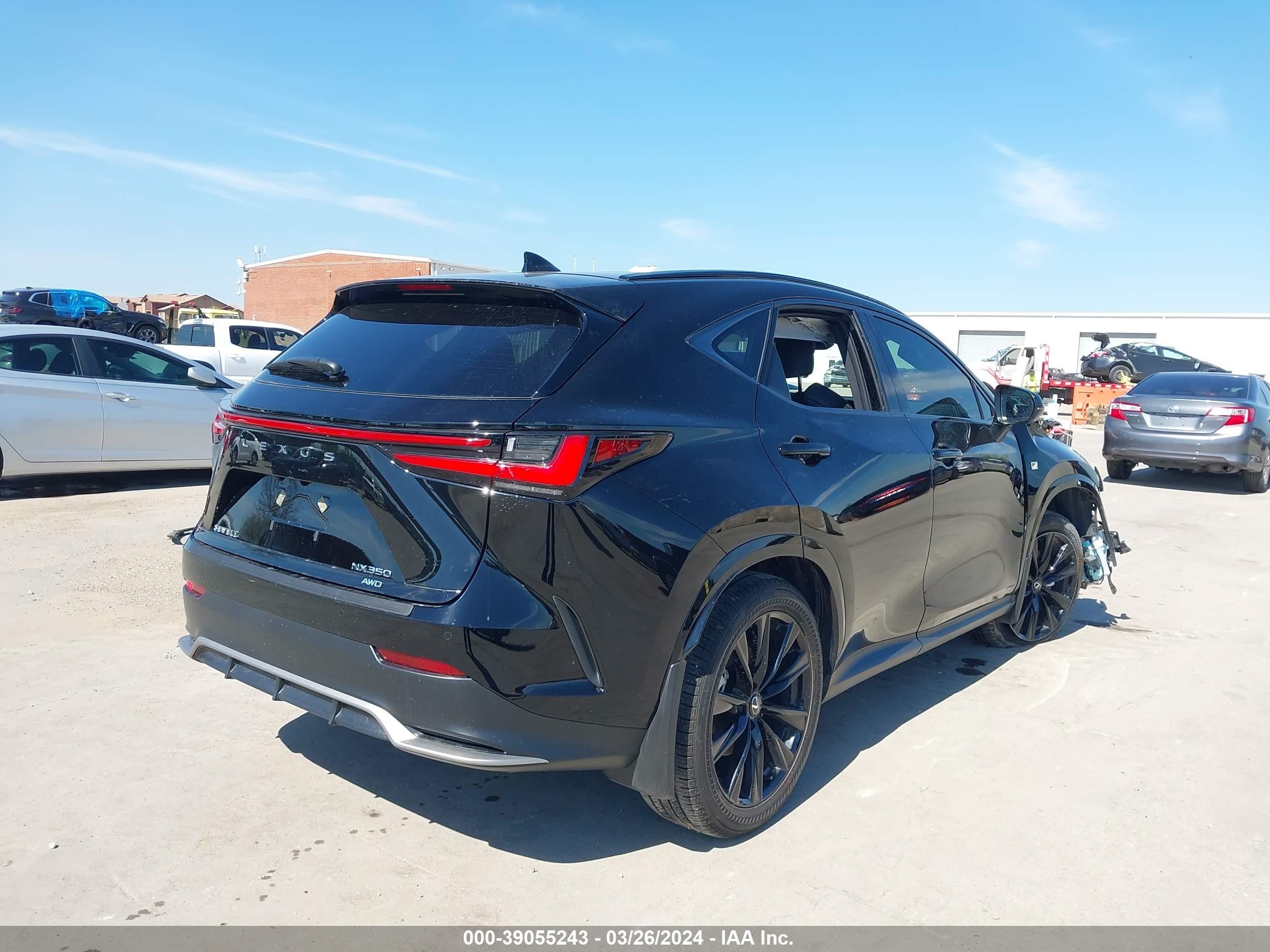 Photo 3 VIN: 2T2KGCEZ1RC043533 - LEXUS NX 350 LUX 