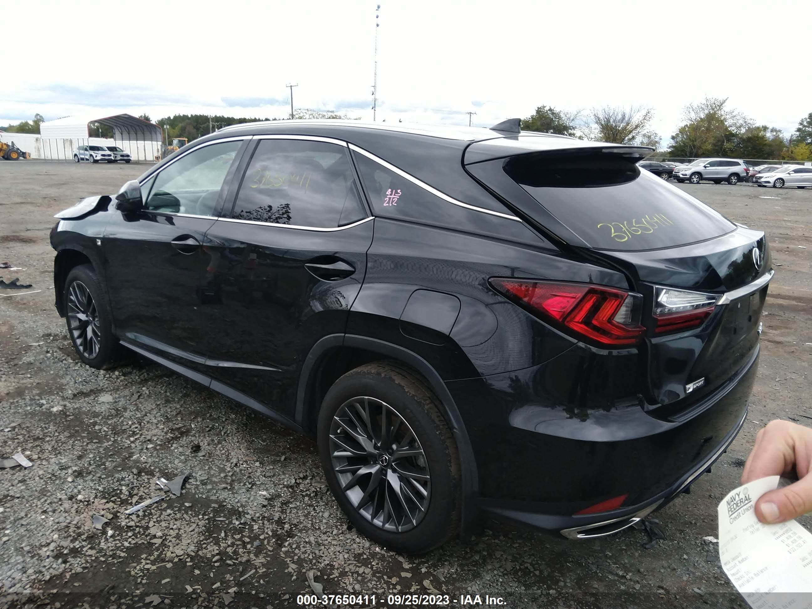 Photo 2 VIN: 2T2SZMDA6MC283987 - LEXUS RX 