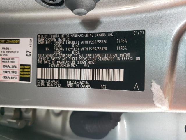 Photo 11 VIN: 2T2YGMDAXMC061923 - LEXUS RX 450H 