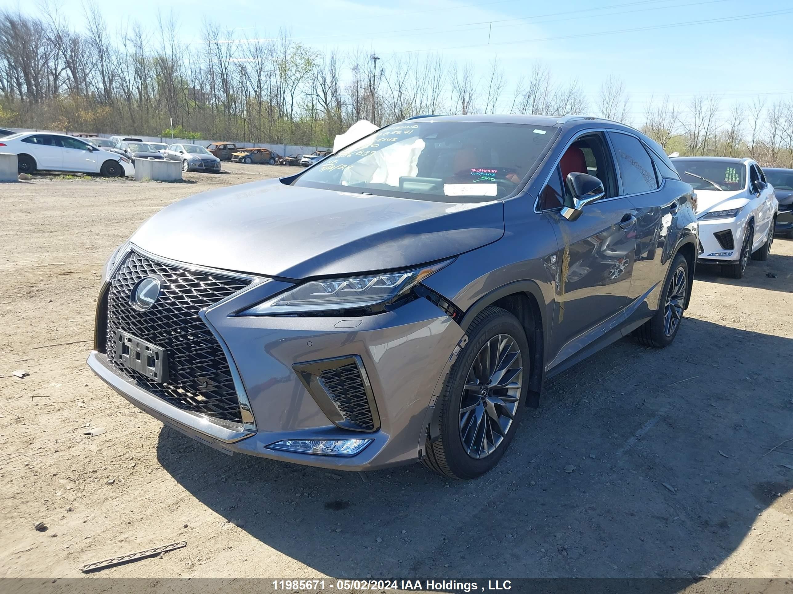 Photo 1 VIN: 2T2YZMDA3MC286839 - LEXUS RX 