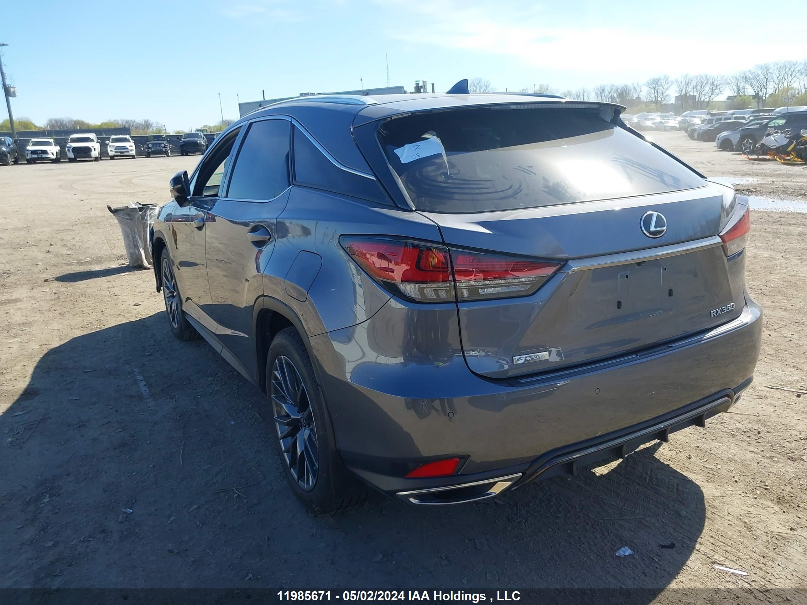 Photo 2 VIN: 2T2YZMDA3MC286839 - LEXUS RX 