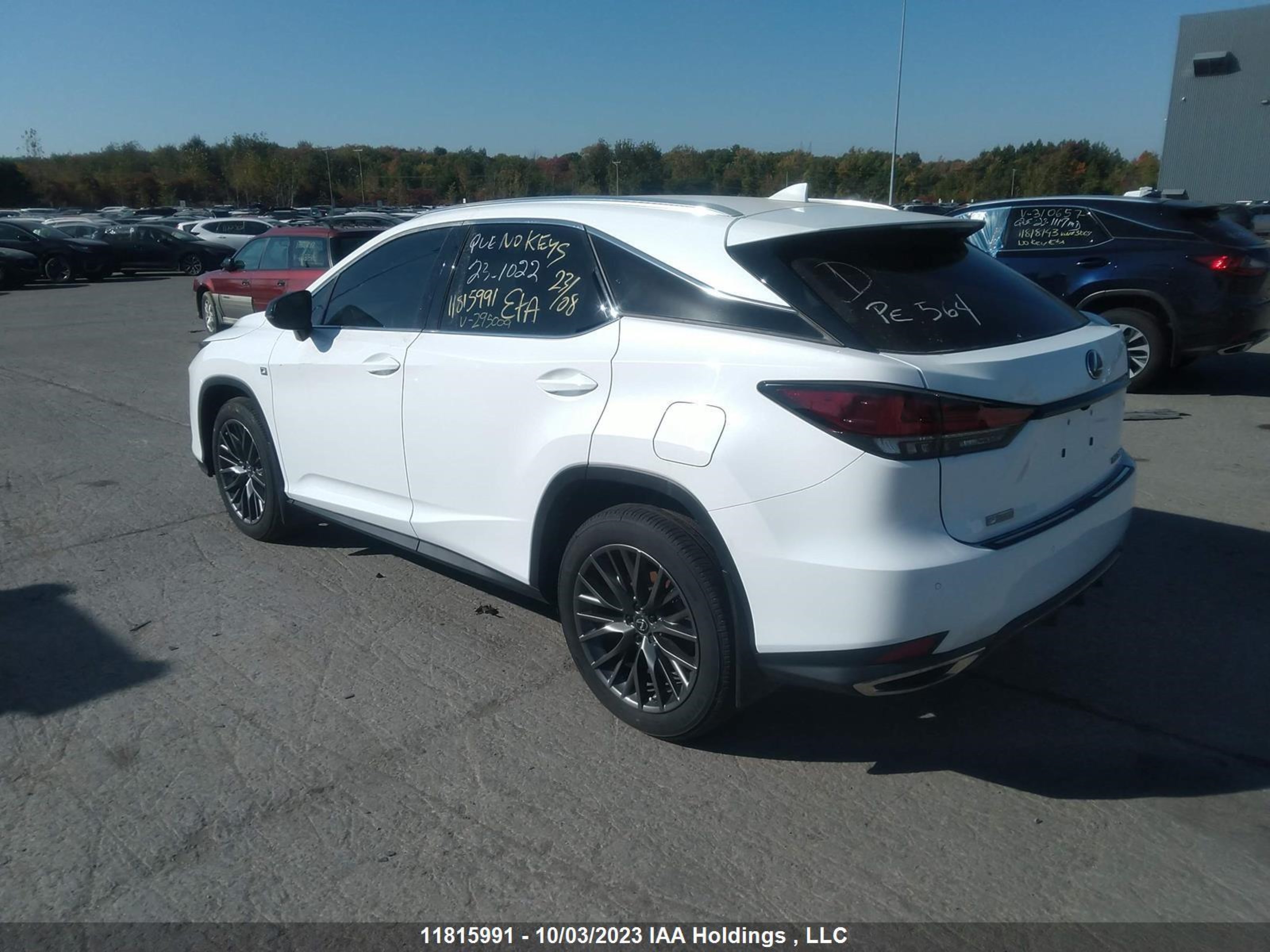 Photo 2 VIN: 2T2YZMDA7MC295009 - LEXUS RX 