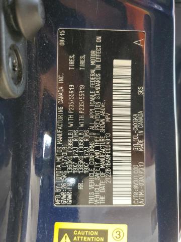 Photo 12 VIN: 2T2ZB1BA9FC004913 - LEXUS RX 450H 