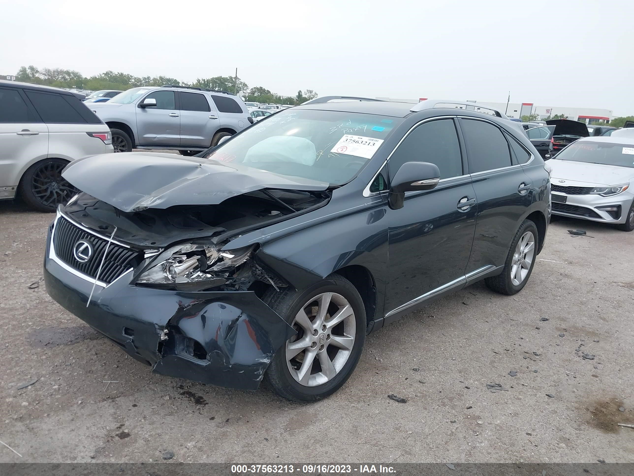 Photo 1 VIN: 2T2ZK1BA0AC020913 - LEXUS RX 