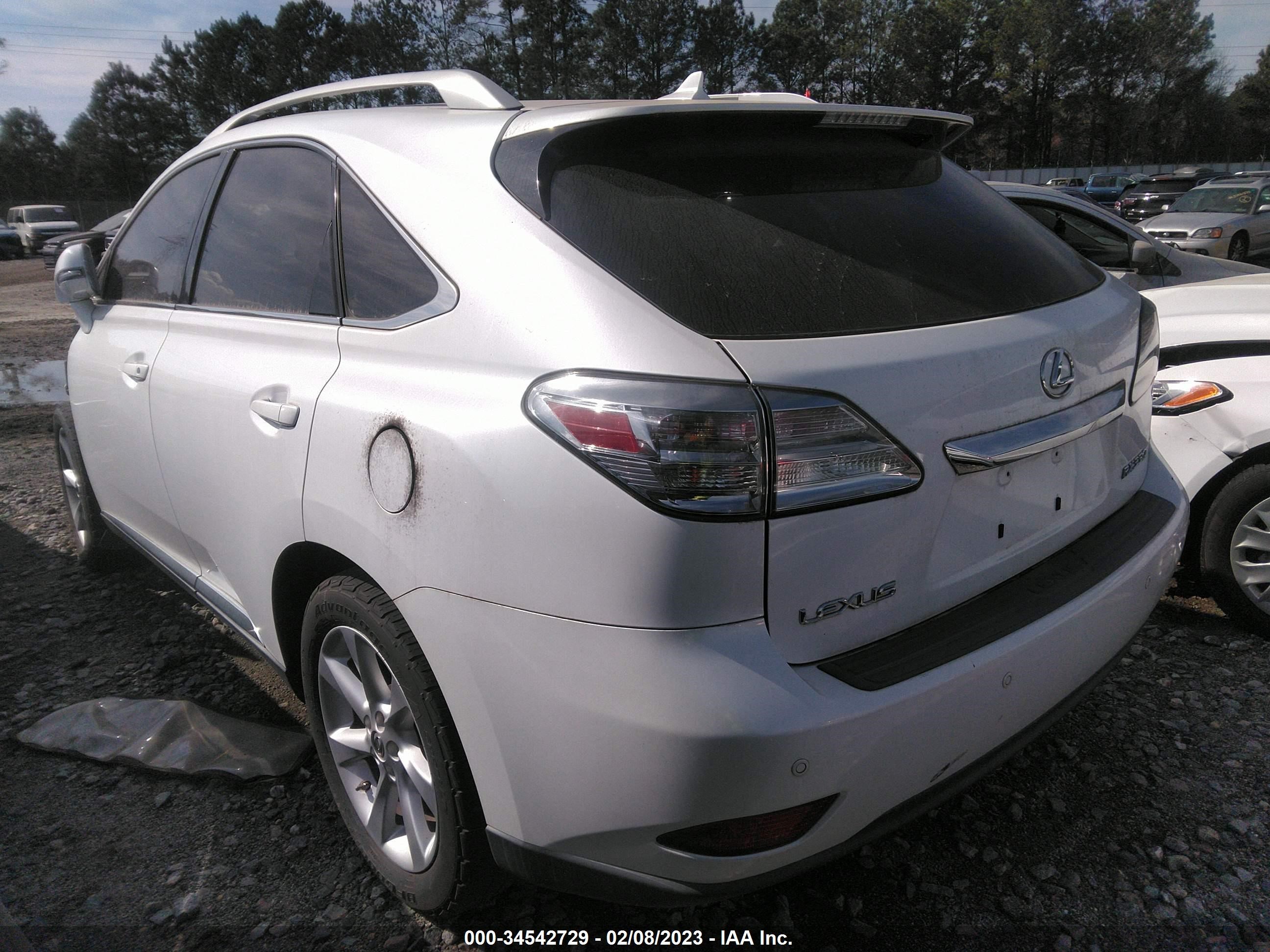 Photo 2 VIN: 2T2ZK1BA0AC027019 - LEXUS RX 