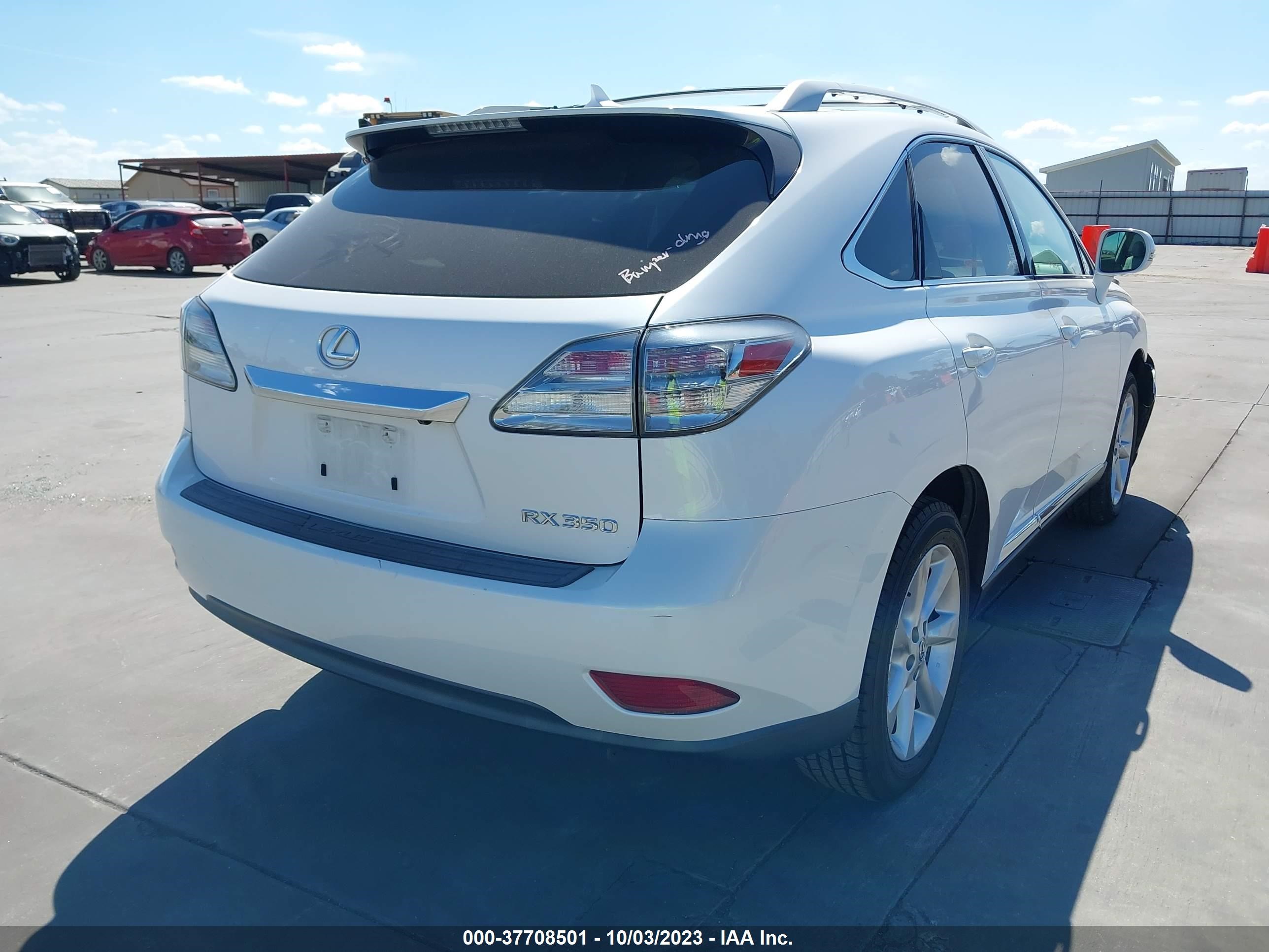 Photo 3 VIN: 2T2ZK1BA0BC056103 - LEXUS RX 