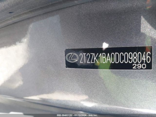 Photo 8 VIN: 2T2ZK1BA0DC098046 - LEXUS RX 350 