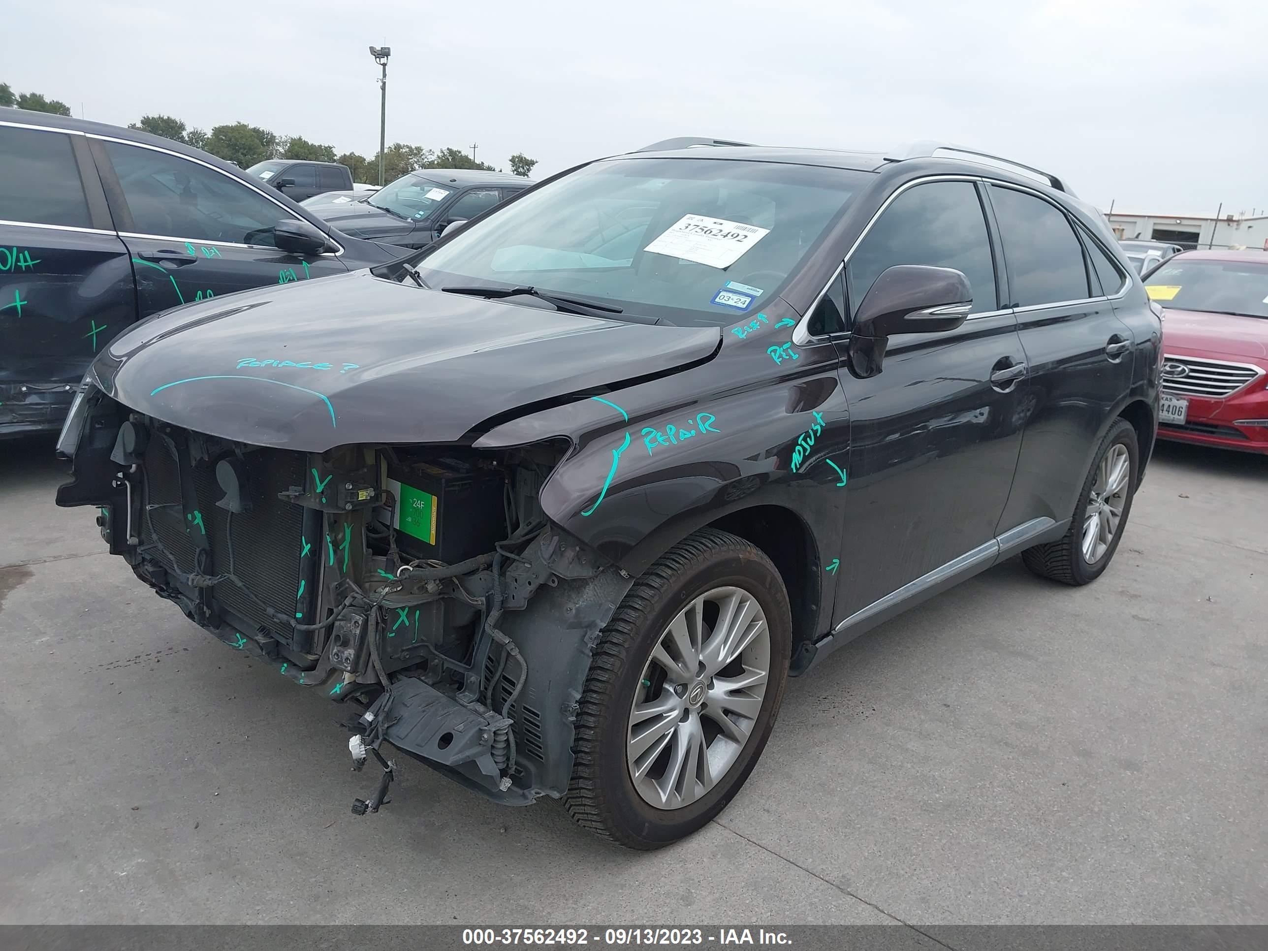 Photo 1 VIN: 2T2ZK1BA0DC118294 - LEXUS RX 