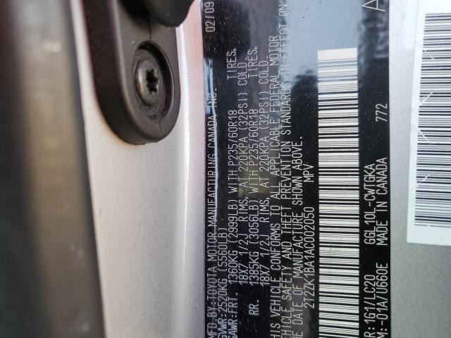 Photo 11 VIN: 2T2ZK1BA1AC002050 - LEXUS RX350 