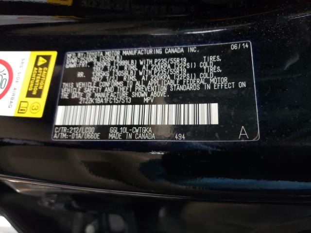 Photo 9 VIN: 2T2ZK1BA1FC157513 - LEXUS RX 350 