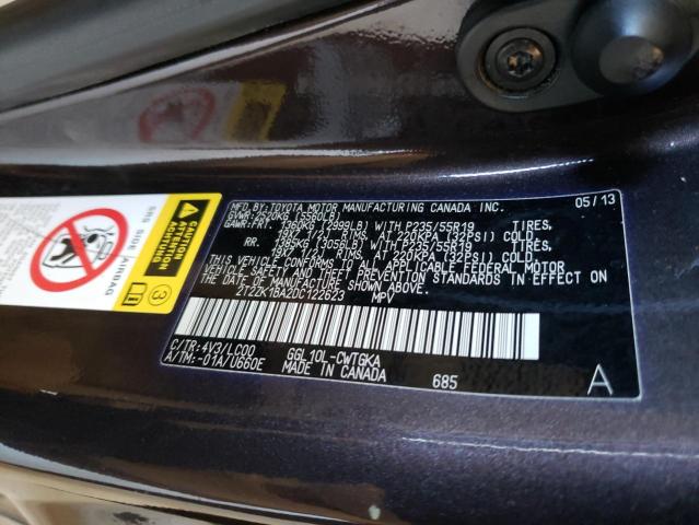 Photo 9 VIN: 2T2ZK1BA2DC122623 - LEXUS RX 350 