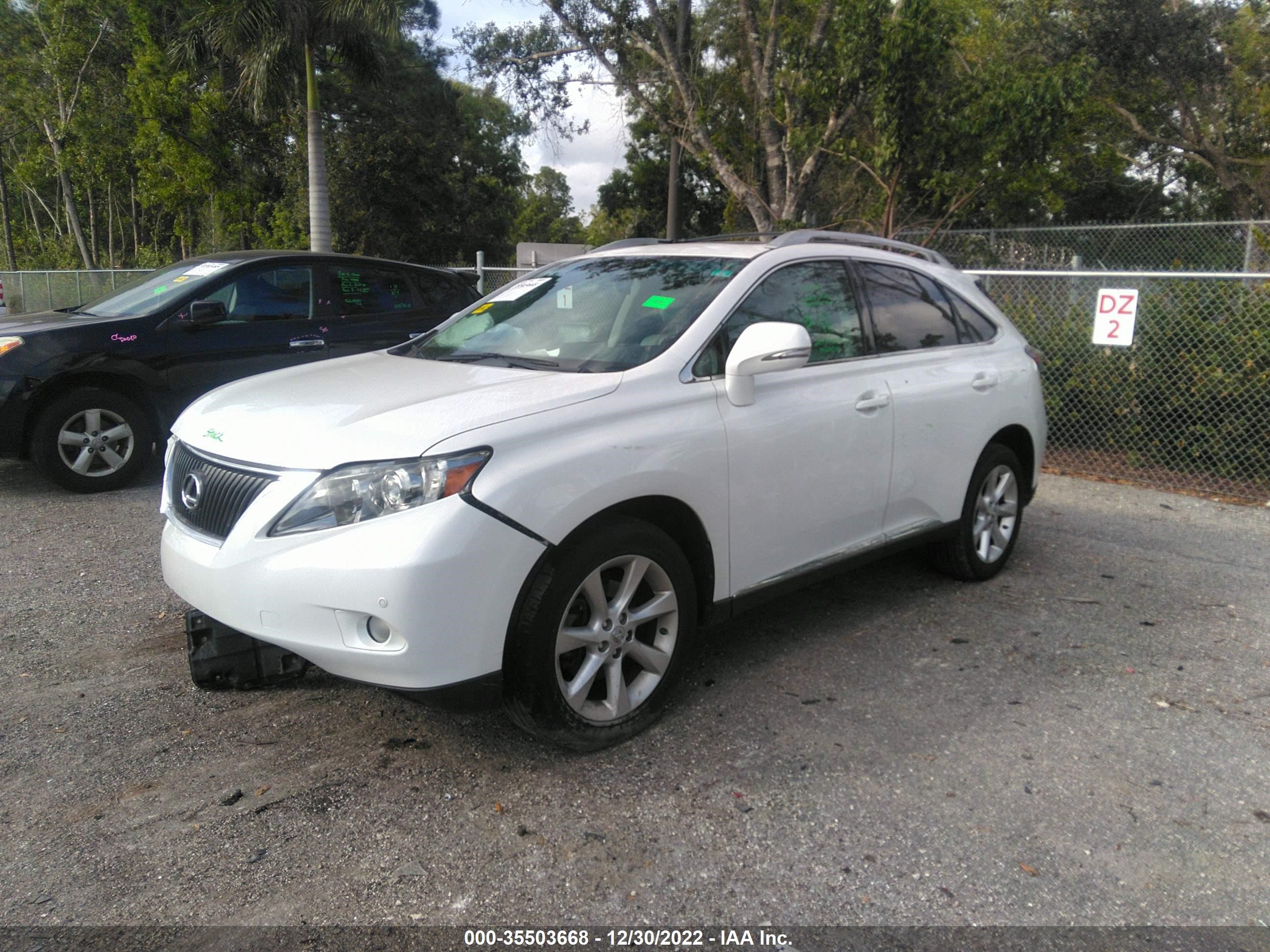 Photo 1 VIN: 2T2ZK1BA3AC027161 - LEXUS RX 