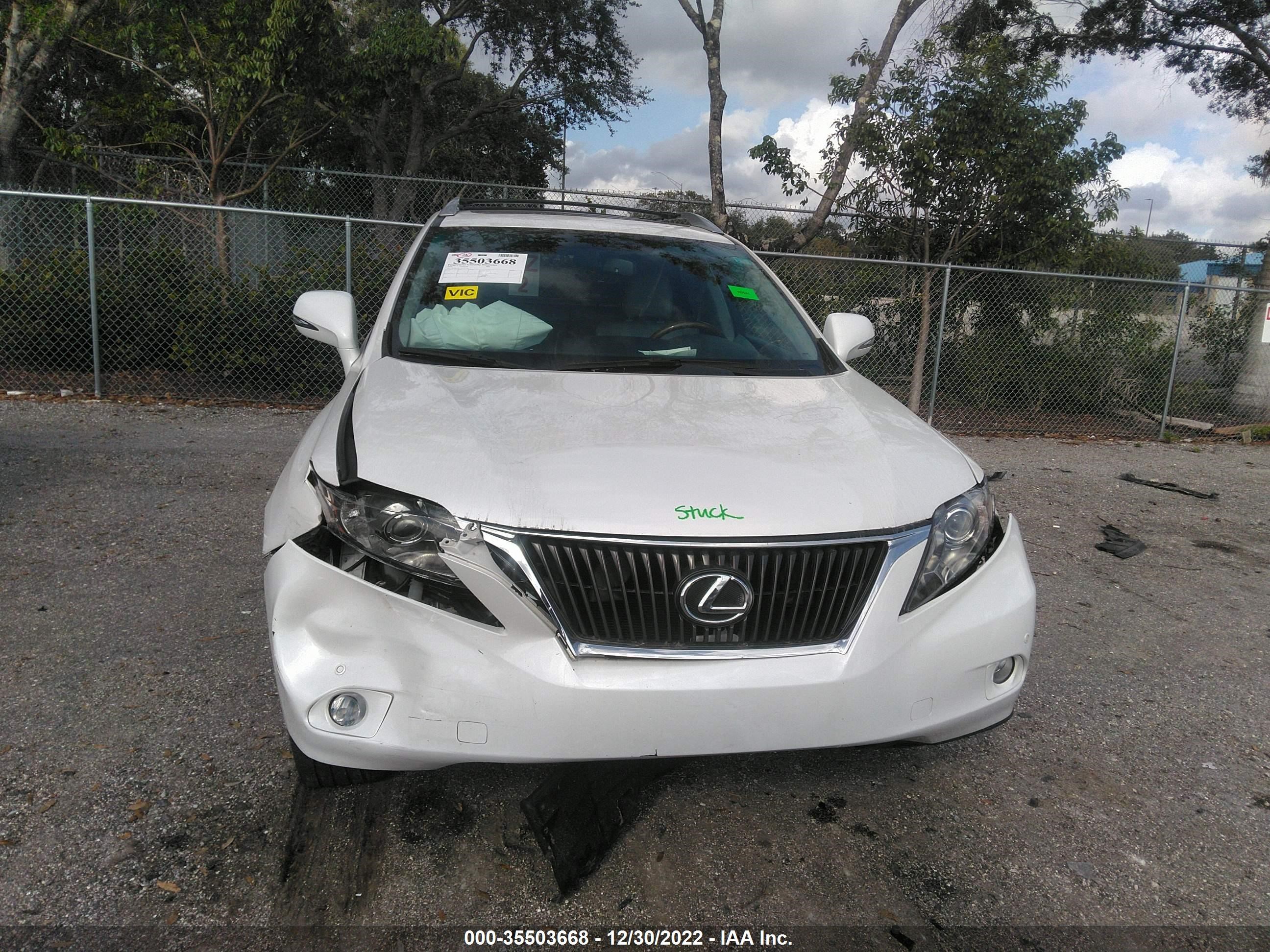 Photo 5 VIN: 2T2ZK1BA3AC027161 - LEXUS RX 