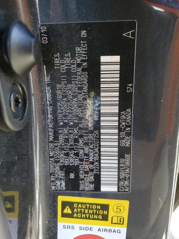 Photo 12 VIN: 2T2ZK1BA3AC027256 - LEXUS RX350 