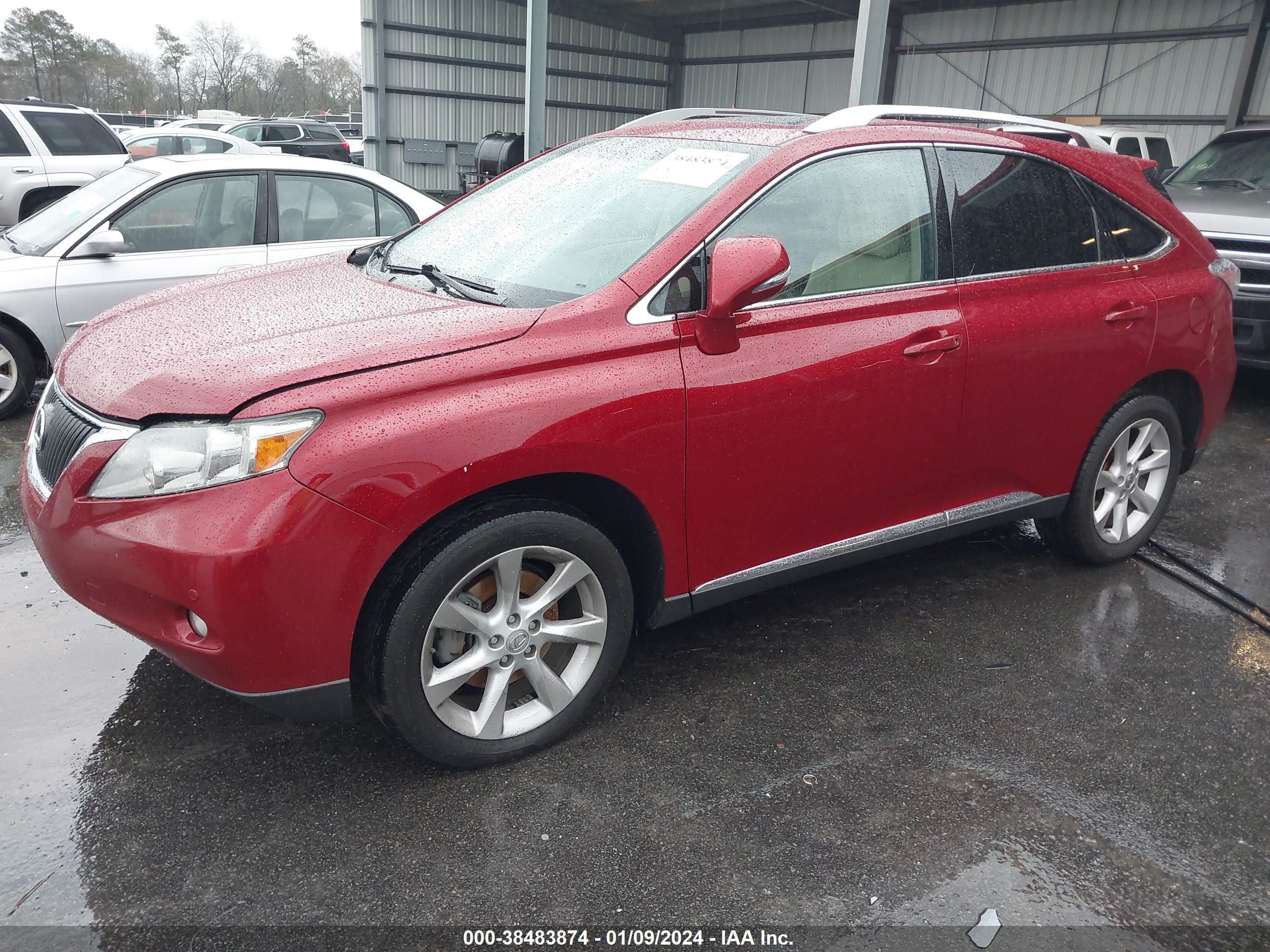 Photo 1 VIN: 2T2ZK1BA3BC054524 - LEXUS RX 