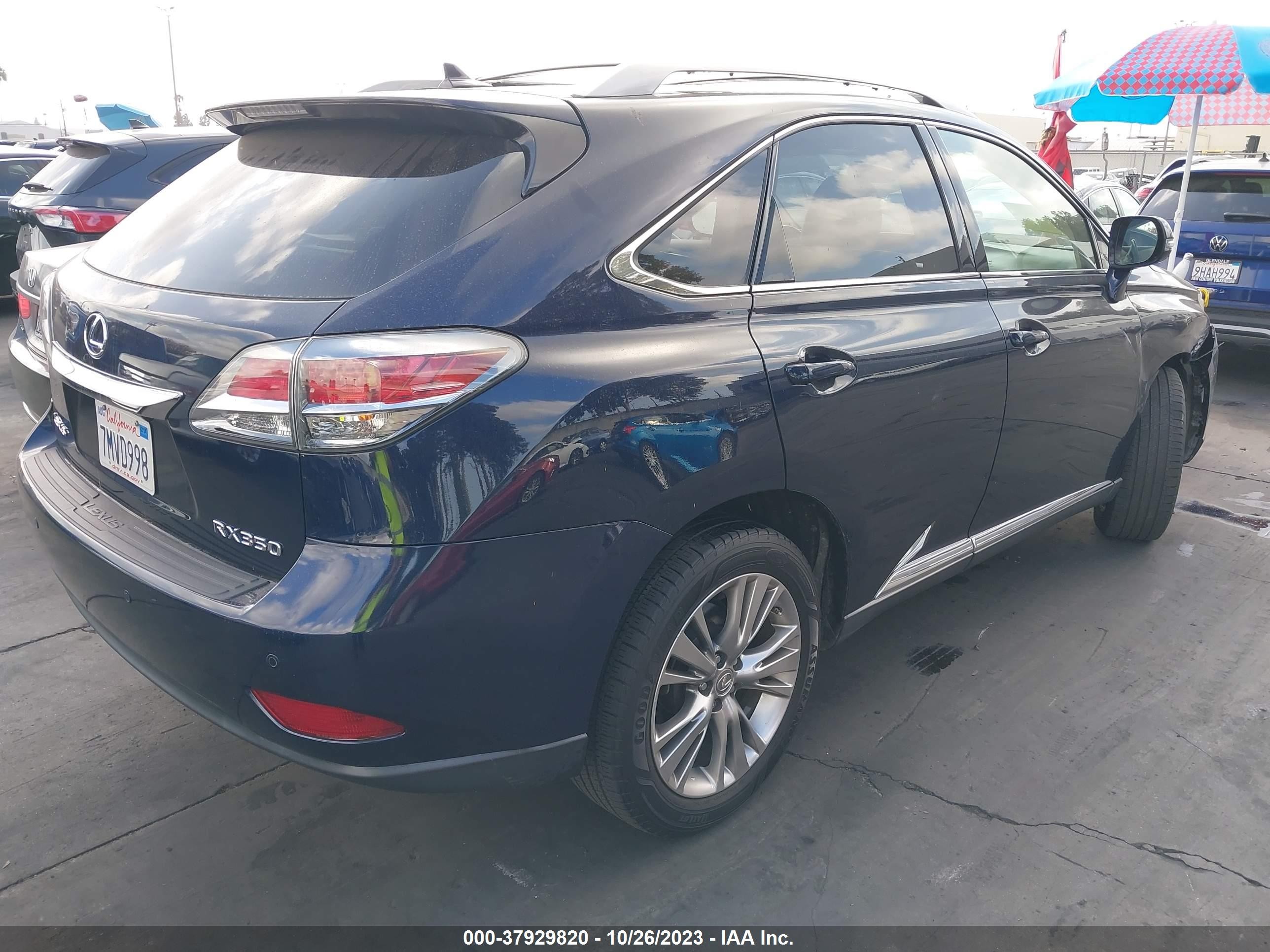 Photo 3 VIN: 2T2ZK1BA3DC093665 - LEXUS RX 