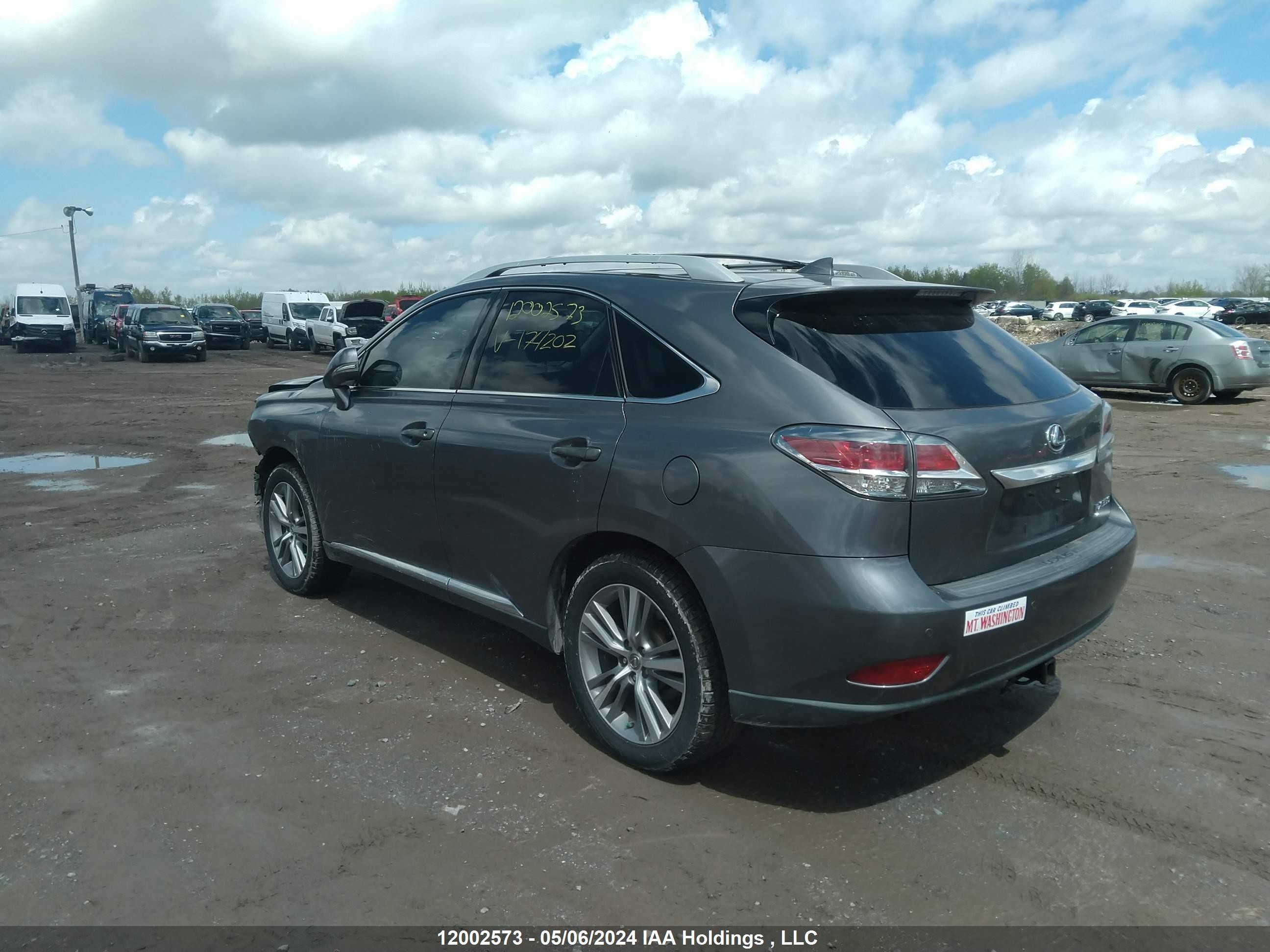 Photo 2 VIN: 2T2ZK1BA3FC174202 - LEXUS RX 