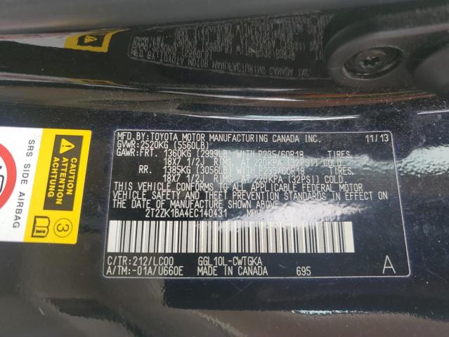 Photo 12 VIN: 2T2ZK1BA4EC140431 - LEXUS RX350 