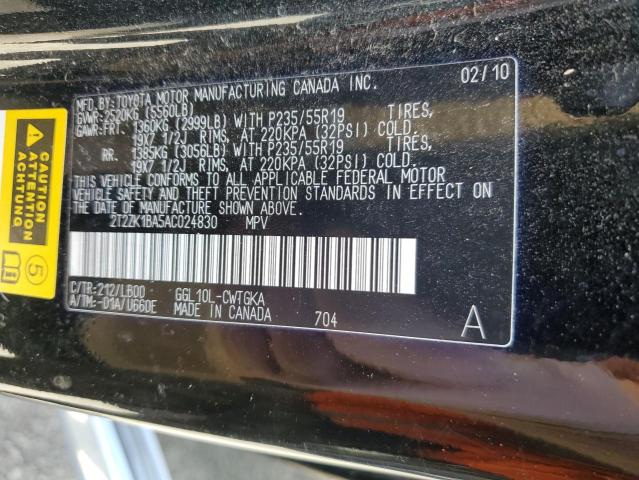 Photo 13 VIN: 2T2ZK1BA5AC024830 - LEXUS RX350 