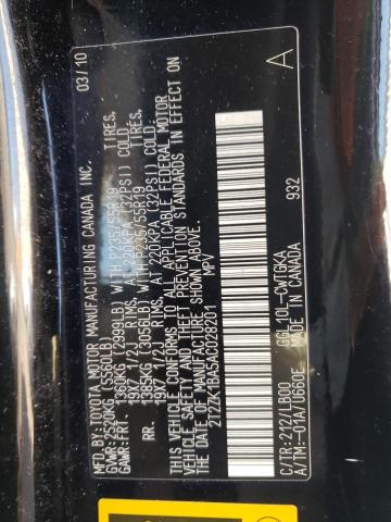 Photo 11 VIN: 2T2ZK1BA5AC028201 - LEXUS RX 350 