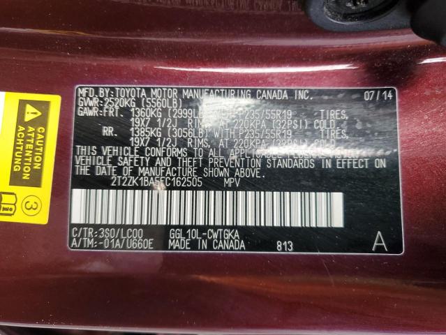 Photo 11 VIN: 2T2ZK1BA5FC162505 - LEXUS RX350 