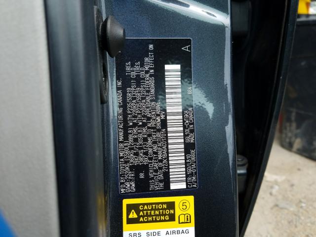 Photo 9 VIN: 2T2ZK1BA6AC017014 - LEXUS RX 350 