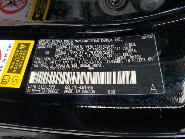 Photo 11 VIN: 2T2ZK1BA7AC012338 - LEXUS RX 350 