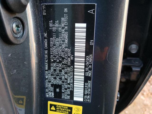 Photo 11 VIN: 2T2ZK1BA7BC051254 - LEXUS RX 350 