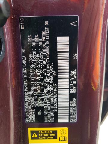 Photo 12 VIN: 2T2ZK1BA7DC114937 - LEXUS RX 350 