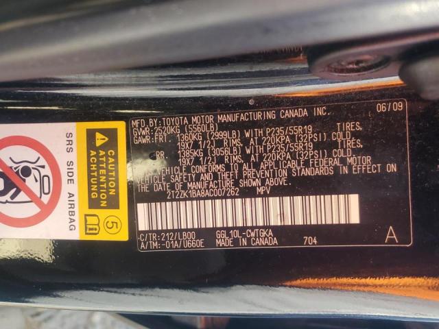 Photo 12 VIN: 2T2ZK1BA8AC007262 - LEXUS RX 350 