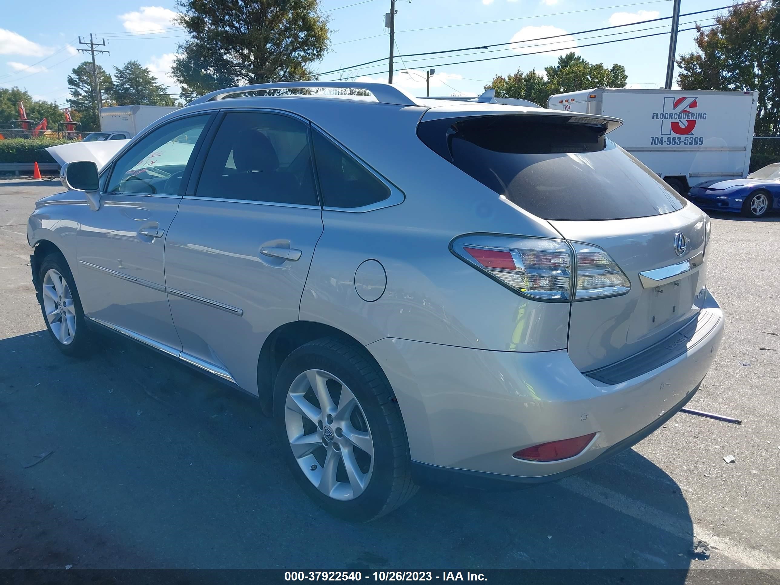 Photo 2 VIN: 2T2ZK1BA9AC028296 - LEXUS RX 