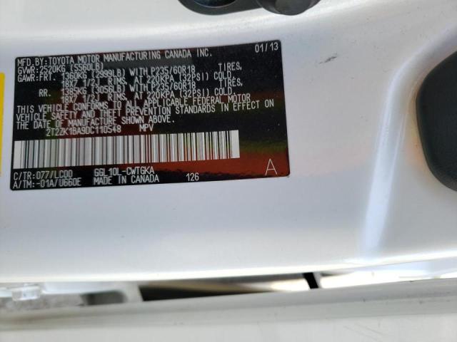 Photo 9 VIN: 2T2ZK1BA9DC110548 - LEXUS RX 350 