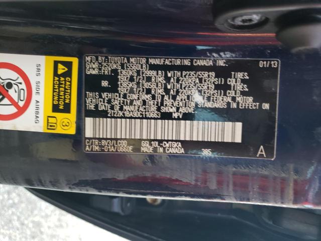 Photo 9 VIN: 2T2ZK1BA9DC110663 - LEXUS RX 350 