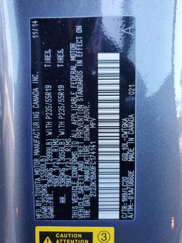 Photo 13 VIN: 2T2ZK1BA9FC174141 - LEXUS RX350 