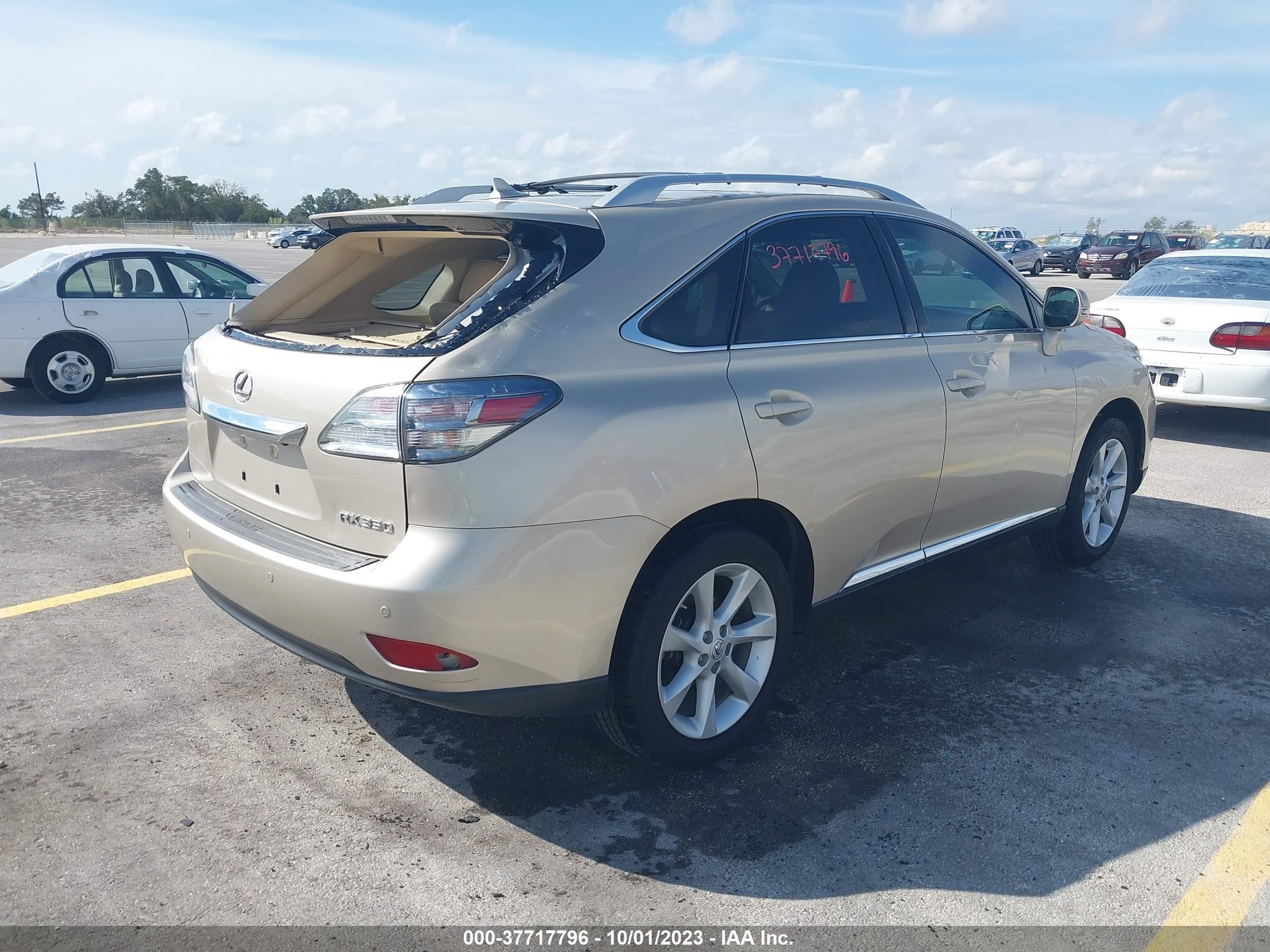 Photo 3 VIN: 2T2ZK1BAXCC076974 - LEXUS RX 