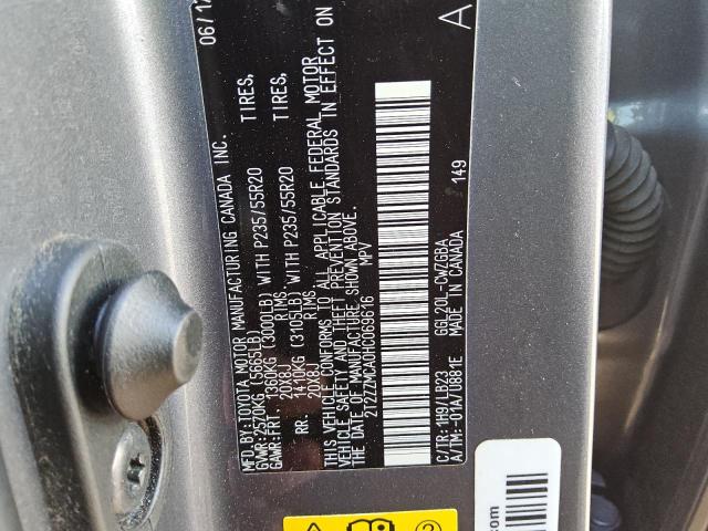 Photo 13 VIN: 2T2ZZMCA0HC069616 - LEXUS RX 350 BAS 