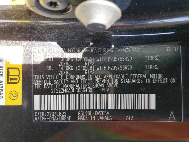 Photo 12 VIN: 2T2ZZMCA3HC056469 - LEXUS RX 350 BAS 