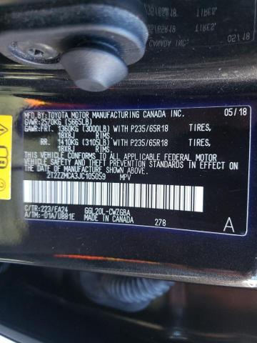 Photo 9 VIN: 2T2ZZMCA3JC105059 - LEXUS RX 350 BAS 